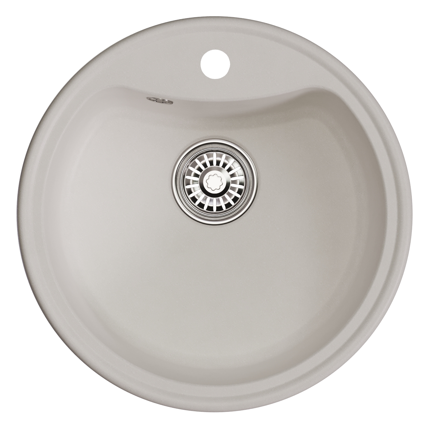 Мойкa MIXLINE ML-GM09 круглая ультра-белая (341) 510 мм (глуб. чаши 190) NEW (551802) Мойкa MIXLINE ML-GM09 круглая ультра-белая (341) 510 мм (глуб. чаши 190) NEW (551802) - фото 2