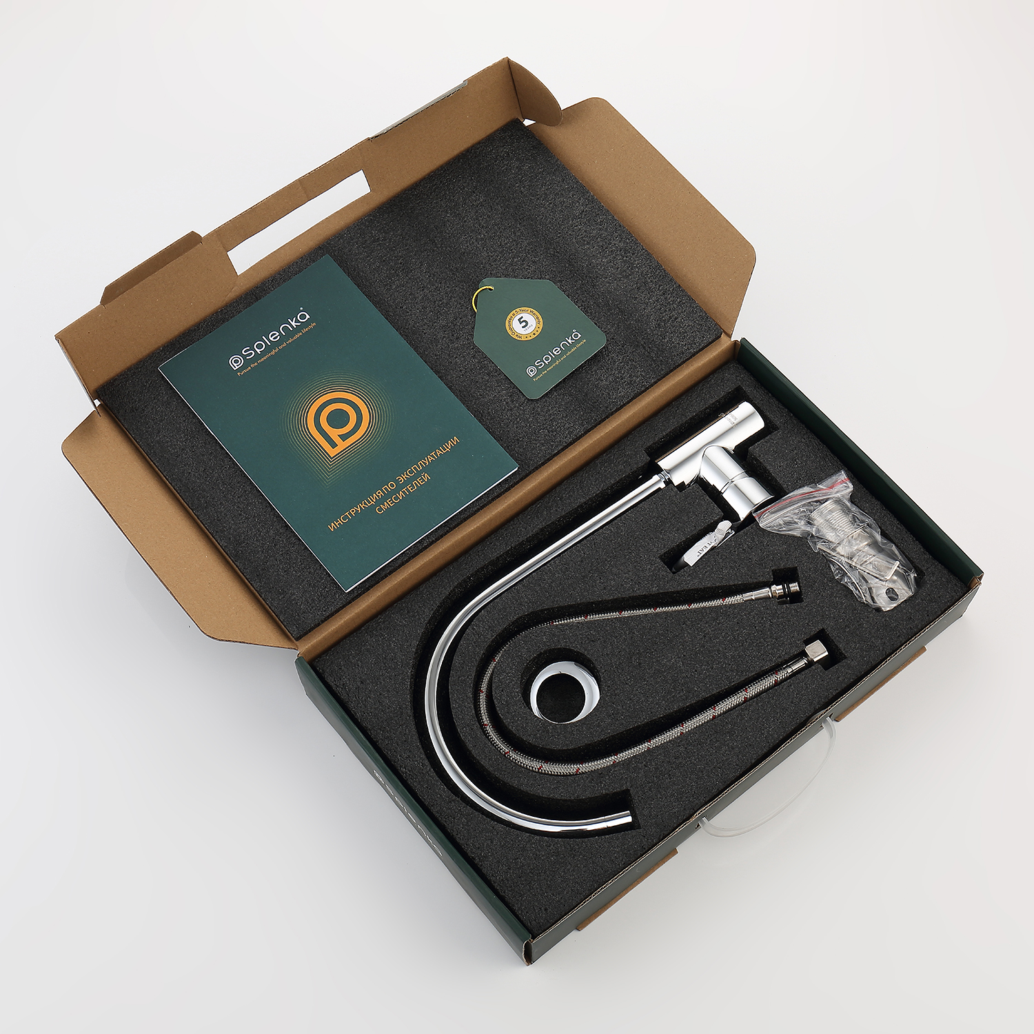 Смеситель Splenka для кухни (S201.40) - фото 9