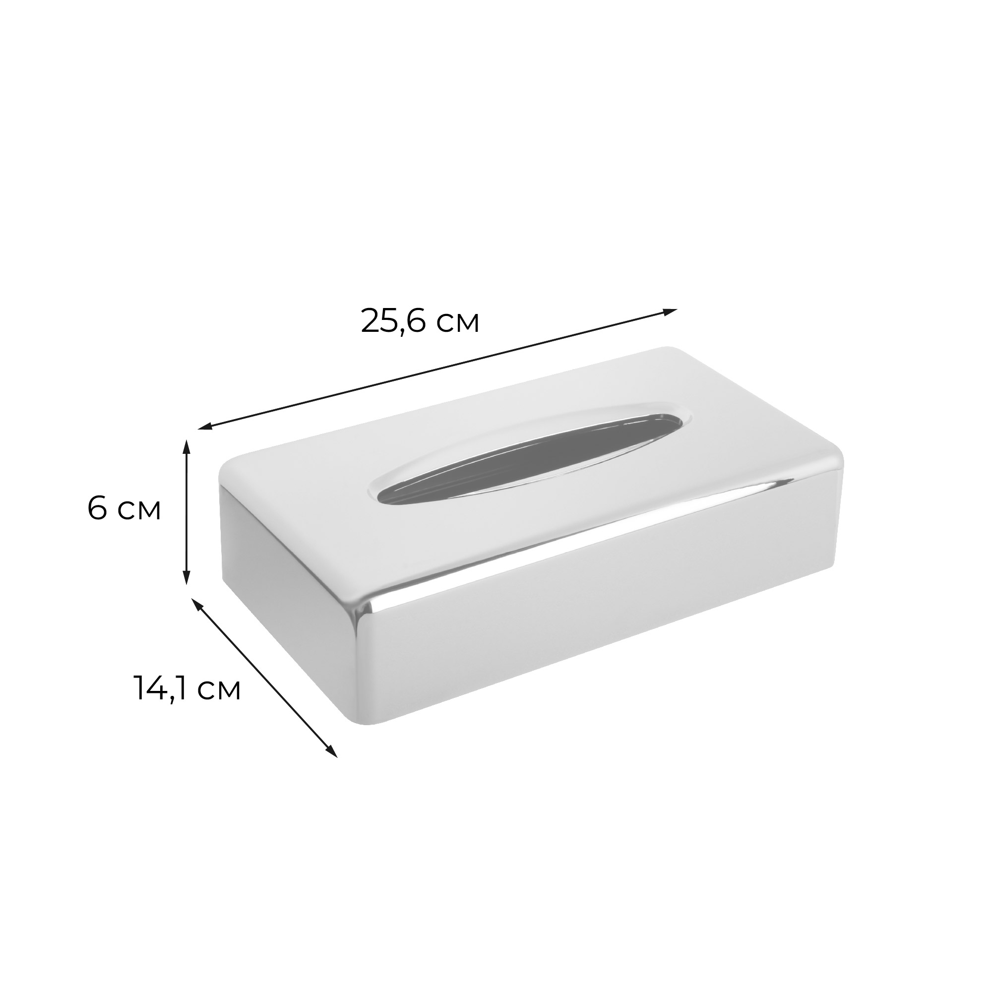 Диспенсер для салфеток Fixsen Hotel пластик хром (FX-31029) - фото 2