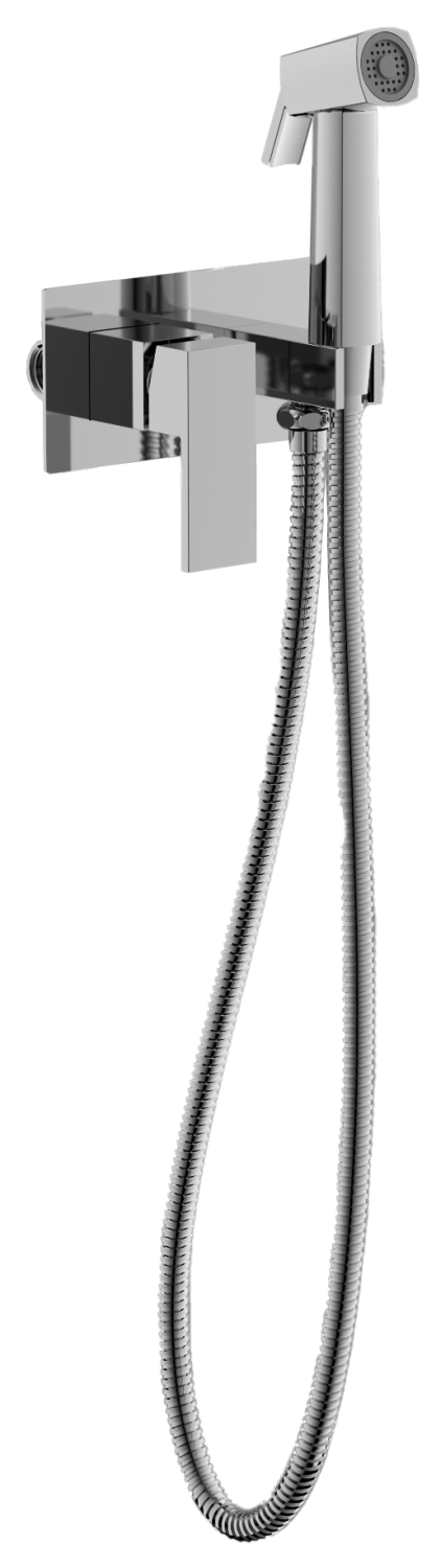 Смеситель BELZ с гигиенической лейкой хром (B55808) - фото 1