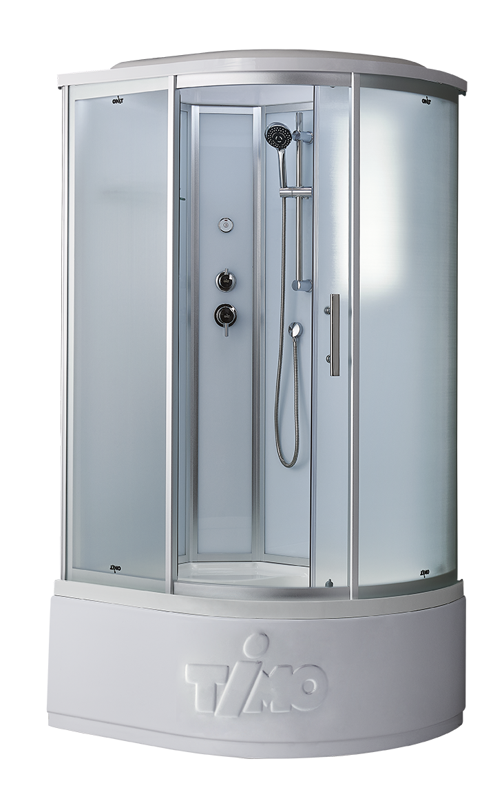 Душевая кабина Timo Standart Silver Fabric 110*85*220  (T-6610SL)