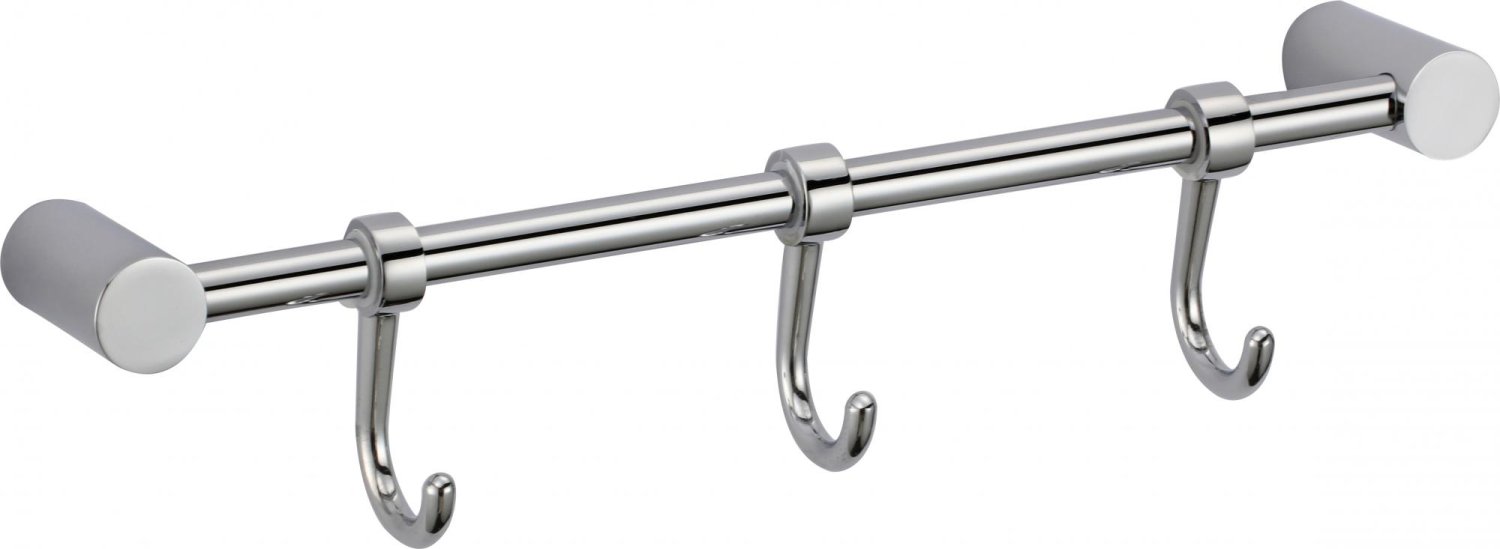 Планка с крючками (3 крючка) Savol (S-006203) - фото 1