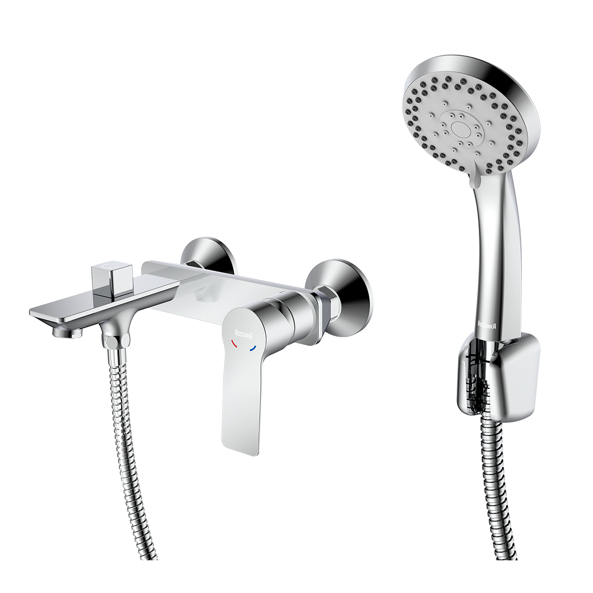 Смеситель Rossinka для ванны с монолитным изливом (RS27-29) - фото 1