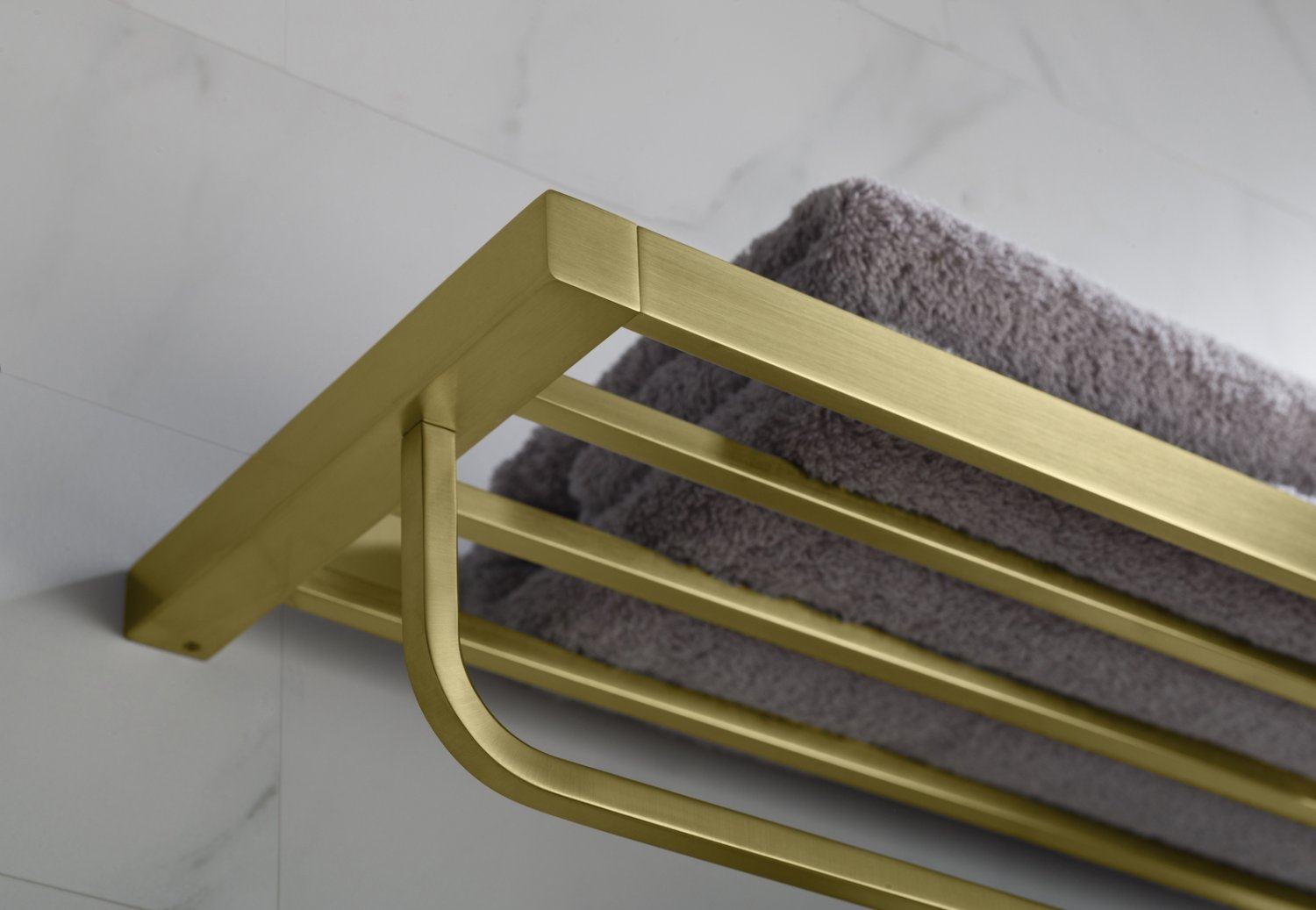 Полка для полотенец Timo Selene золото матовое (17058/17) - фото 2