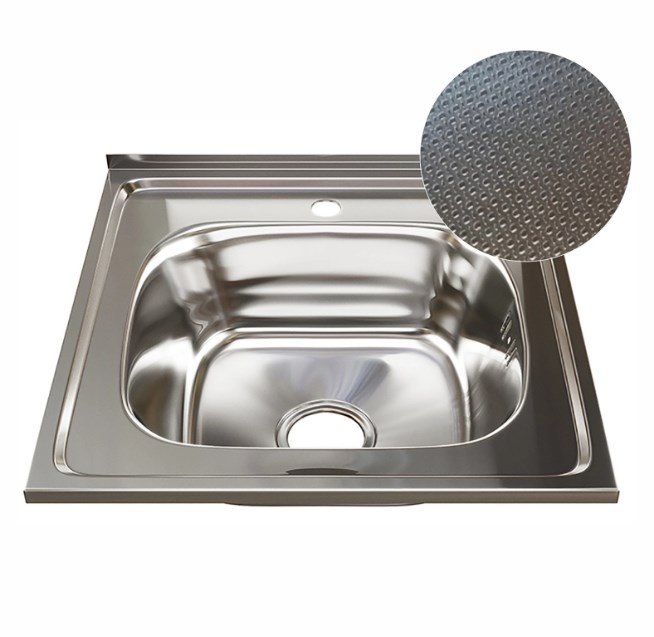 Мойка MIXLINE 50х50 (0,6) вып 3 1/2 16см с сифоном ДЕКОР (555228) Мойка MIXLINE 50х50 (0,6) вып 3 1/2 16см с сифоном ДЕКОР (555228) - фото 1