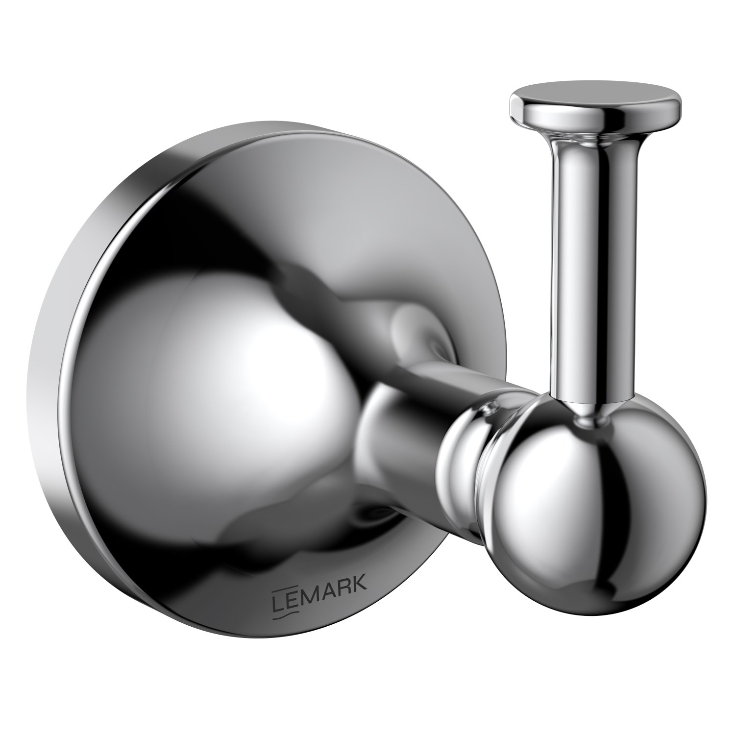 Крючок для полотенец Lemark Пушкин (Pushkin), сталь, хром (LMA-8611S-C) - фото 1