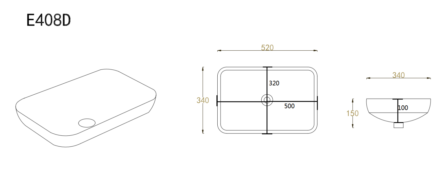 Раковина VIGO (E408D) - фото 9