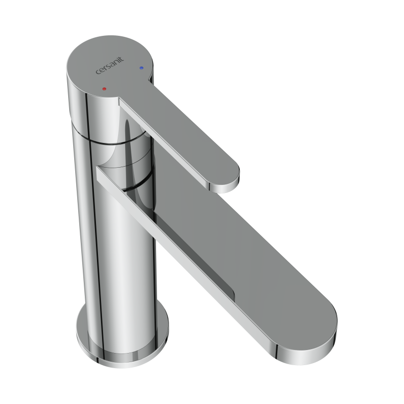 Смеситель для раковины CERSANIT OLIVA однорычажный хром (68957) - фото 2