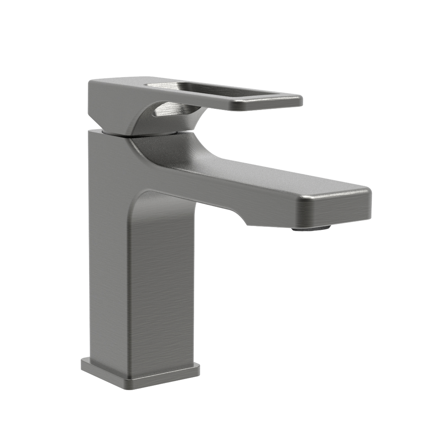 Смеситель Splenka для раковины монолитный, графит (S55.10.09) - фото 1