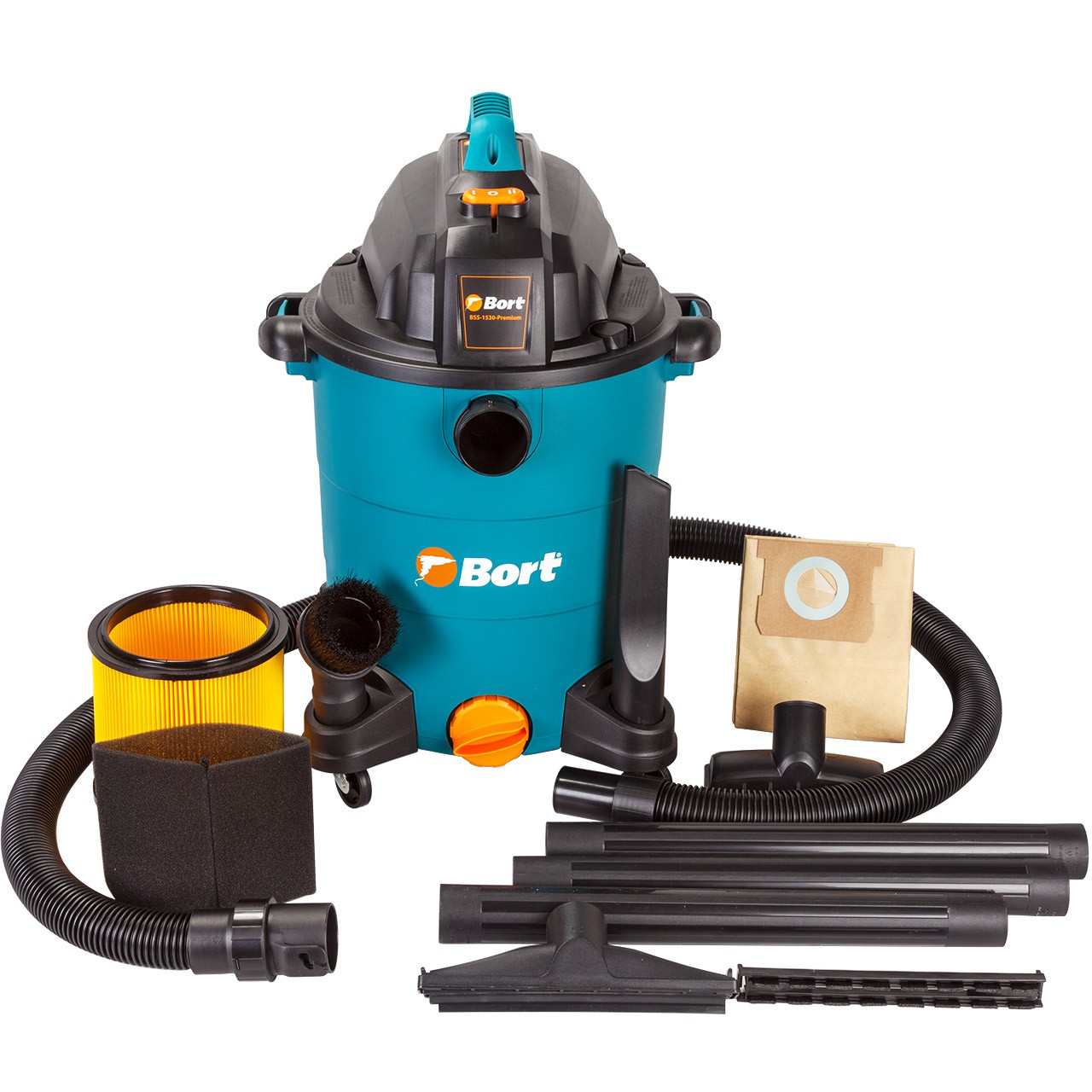 Пылесос для сухой и влажной уборки Bort BSS-1530-Premium (93723460) - фото 13