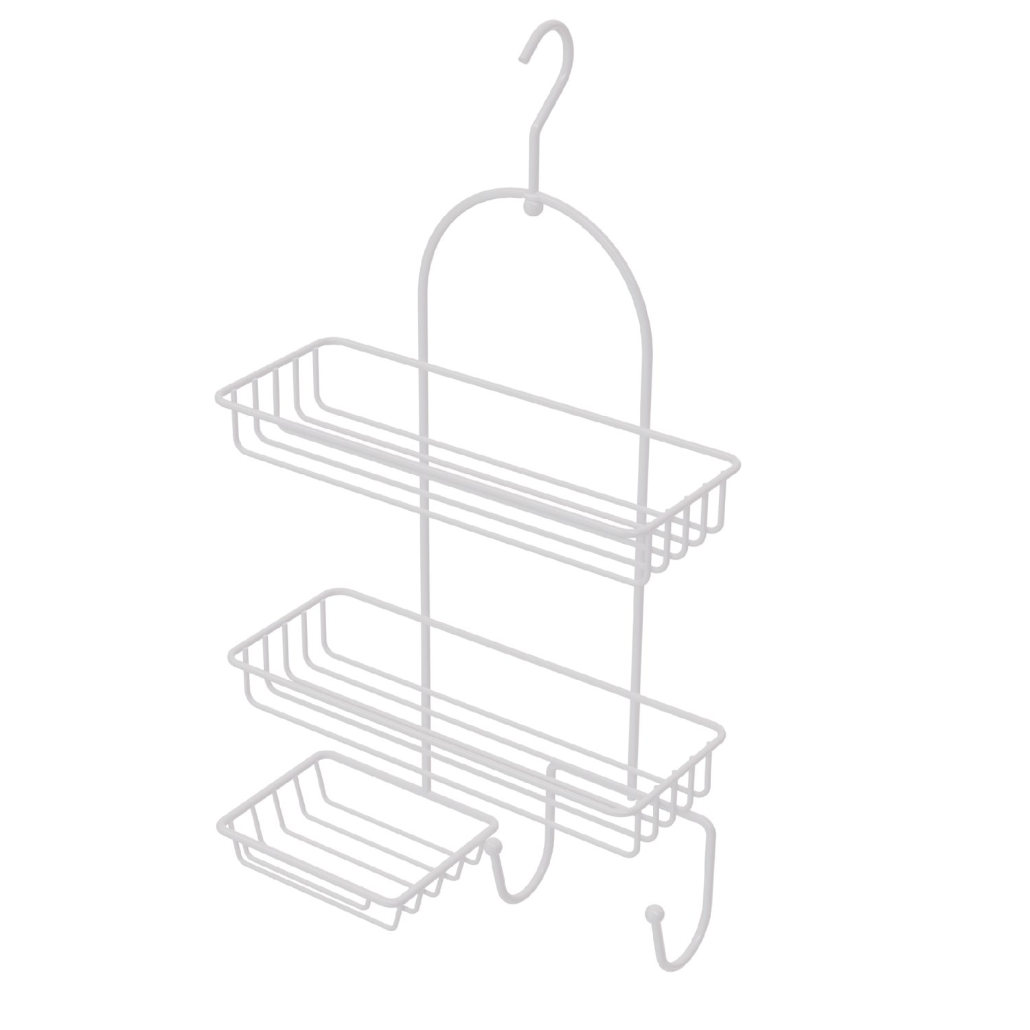 Полка прямоугольная двухэтажная Fixsen (FX-970W) - фото 1