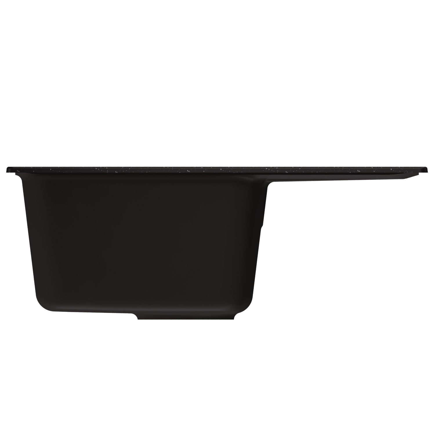 Мойка MIXLINE ML-GM26 с крылом, черная (308), 470*580*190мм NEW (552076) Мойка MIXLINE ML-GM26 с крылом, черная (308), 470*580*190мм NEW (552076) - фото 3