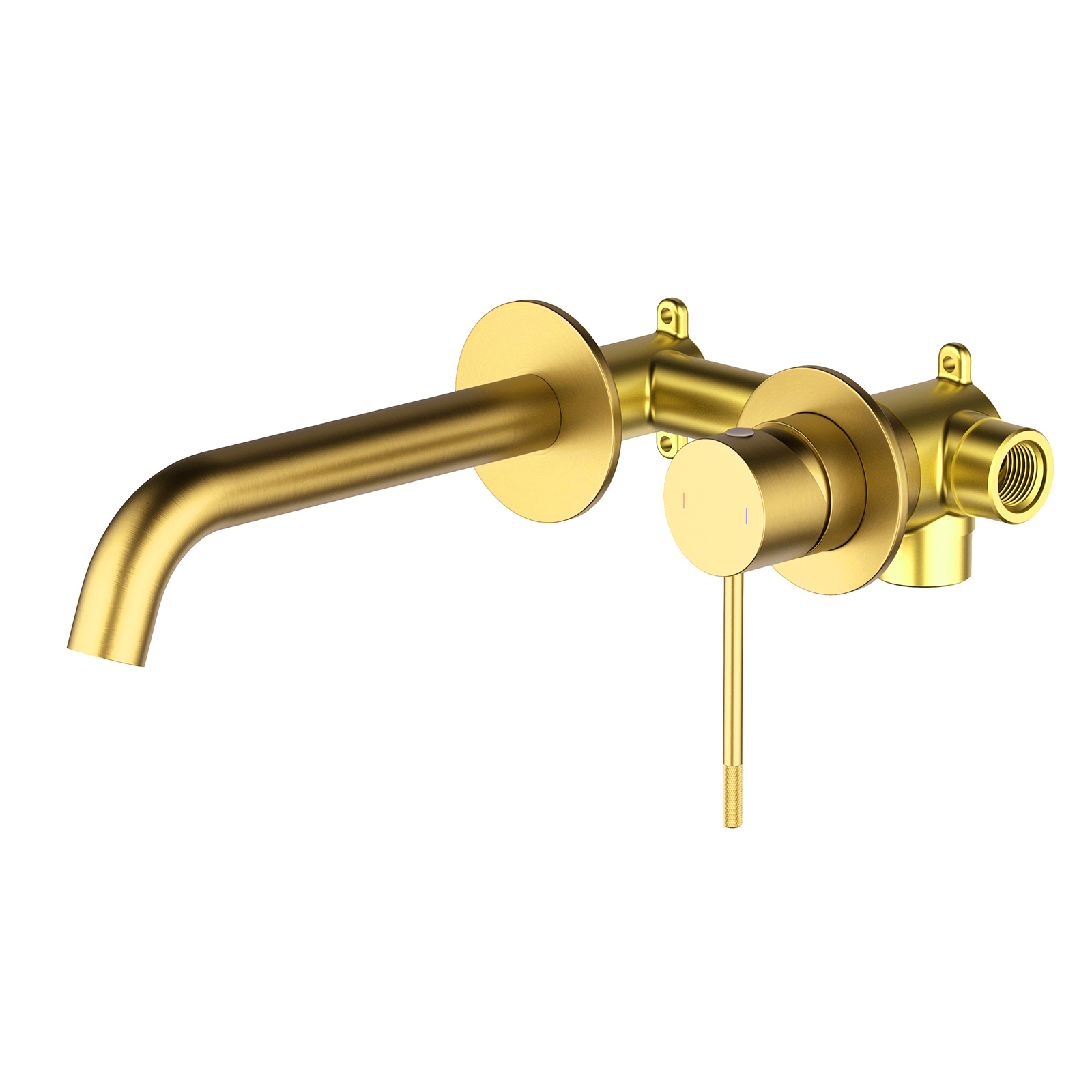 Смеситель для раковины встроенный Timo Saona золото шлифованное (2372/20SM) - фото 1