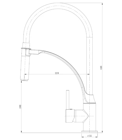 Смеситель для кухонной мойки Lemark Soul (LM6007C) - фото 3