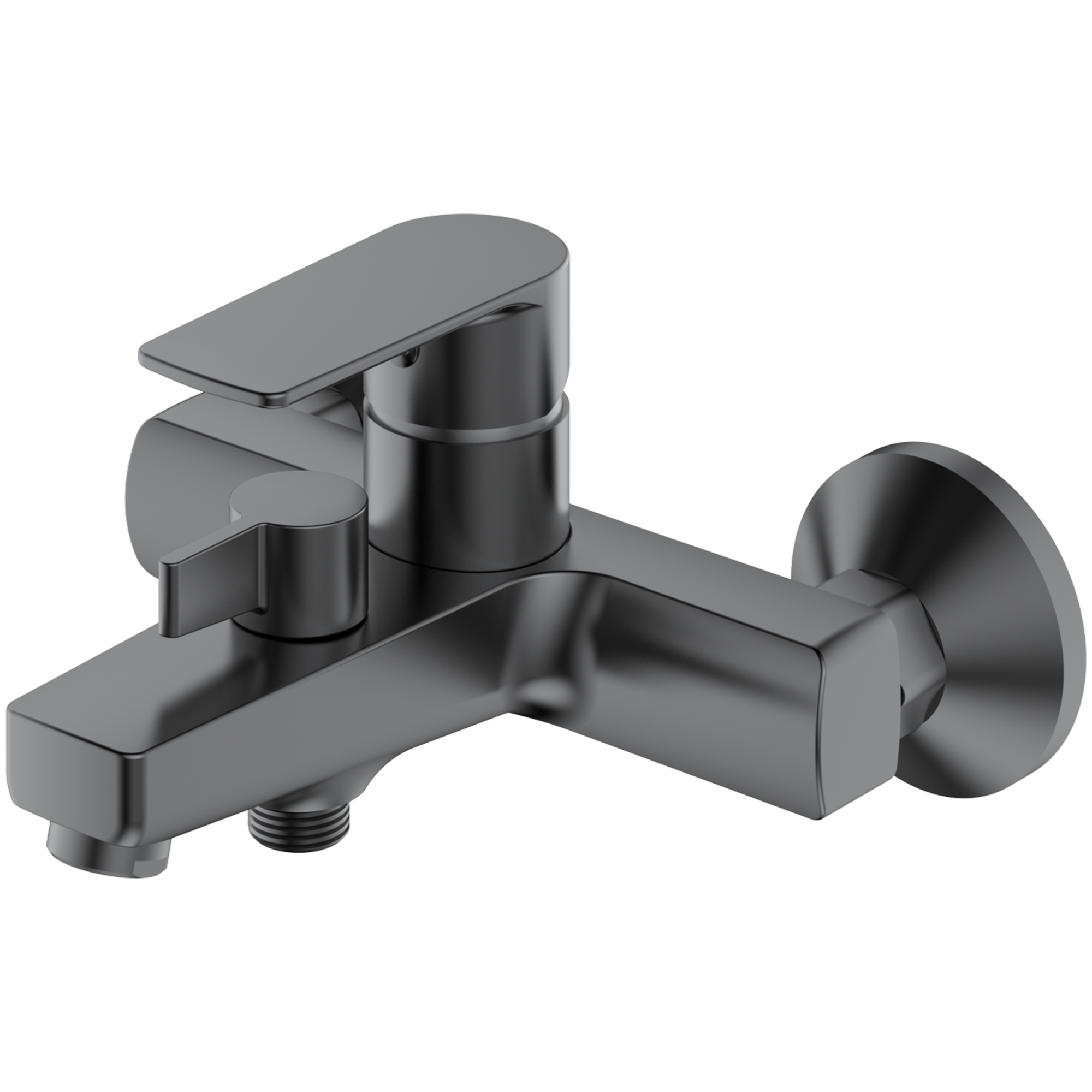 Смеситель для ванны HAIBA цвет: оружейная сталь (HB60719-3)