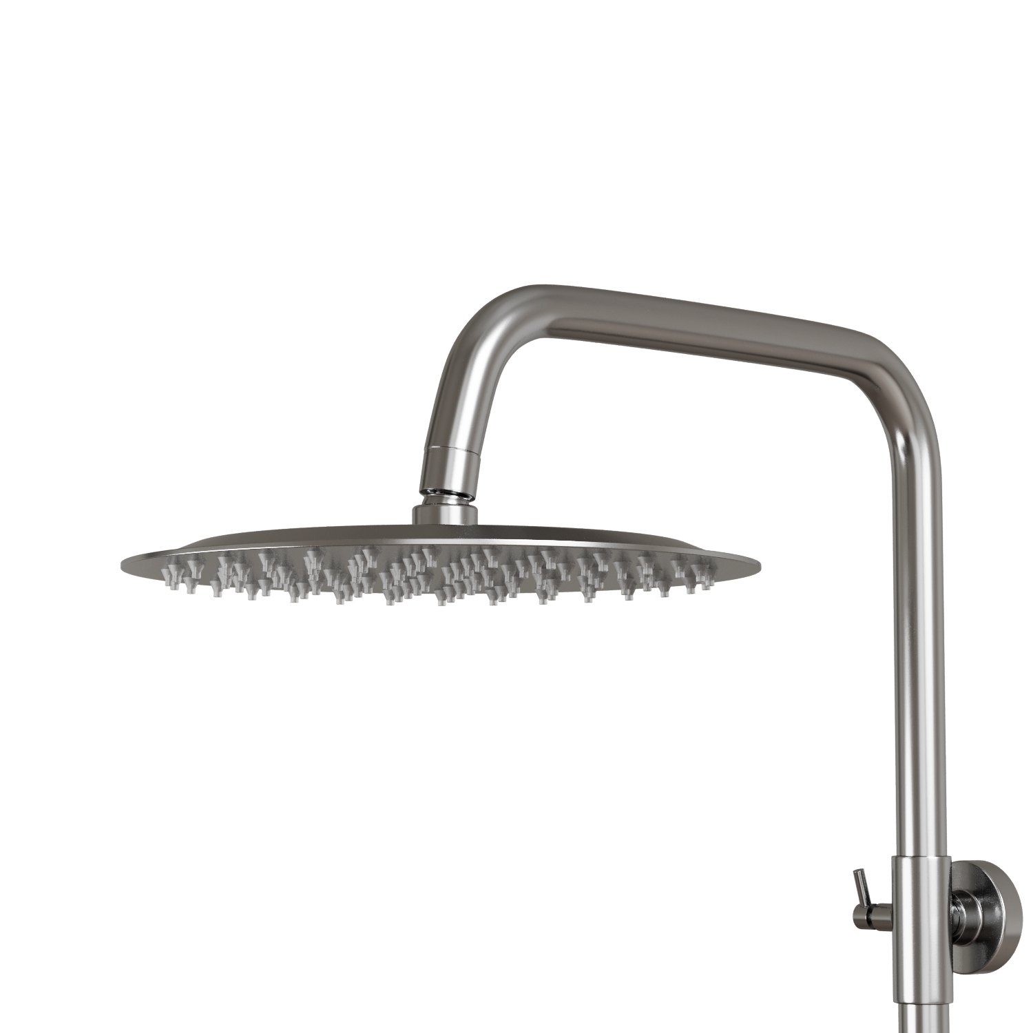 Душевая система MIXLINE MLSS32-06 "Stainless" (смеситель 35К с изл+лейка 3поз.+душ.шланг+тропич.душ.) нерж. (553215) Душевая система MIXLINE MLSS32-06 "Stainless" (смеситель 35К с изл+лейка 3поз.+душ.шланг+тропич.душ.) нерж. (553215) - фото 5
