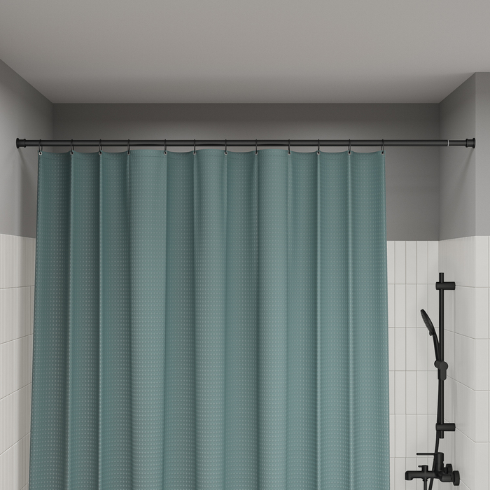 Карниз для ванной комнаты, 110-200 см, черный матовый, Elegante, IDDIS, (RSB0120i14) Карниз для ванной комнаты, 110-200 см, черный матовый, Elegante, IDDIS, (RSB0120i14) - фото 8