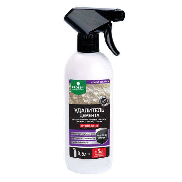 Удалитель цемента PROSEPT CEMENT CLEANER 0,5л (022-05) Удалитель цемента PROSEPT CEMENT CLEANER 0,5л (022-05)
