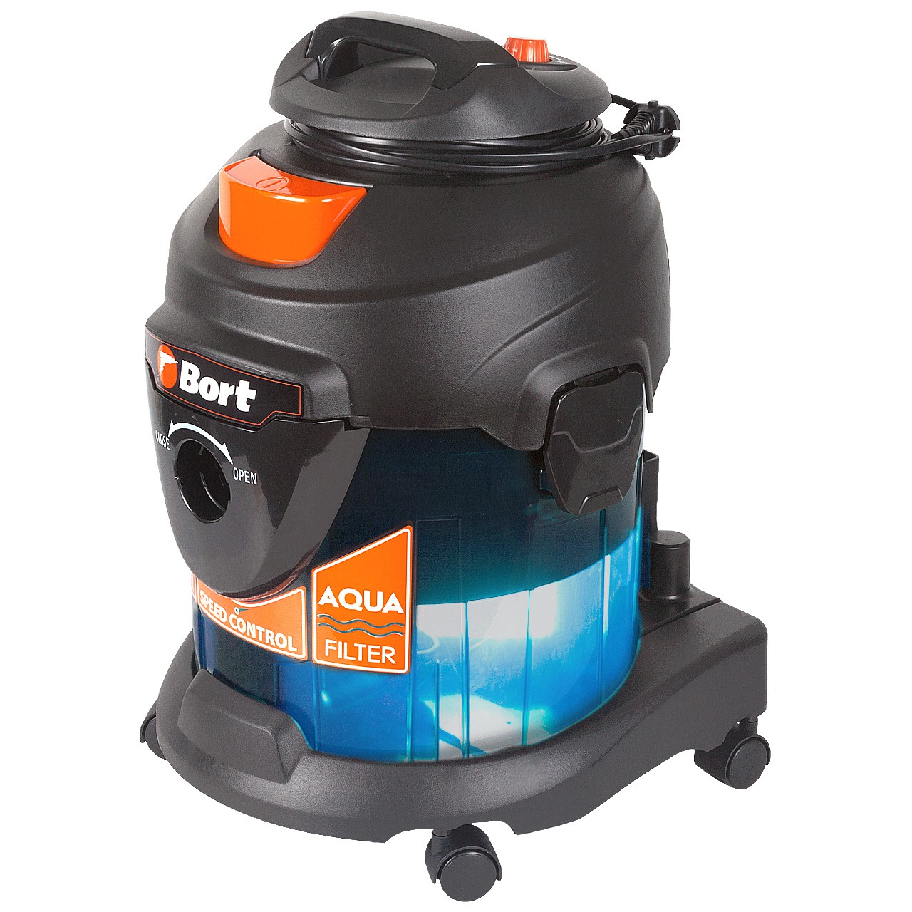 Пылесос для сухой и влажной уборки Bort BSS-1415-Aqua (93410174)