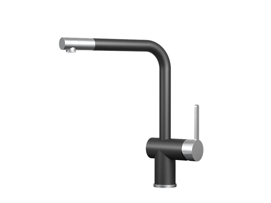 Смеситель для кухни GRANULA (5017, ШВАРЦ) - фото 1