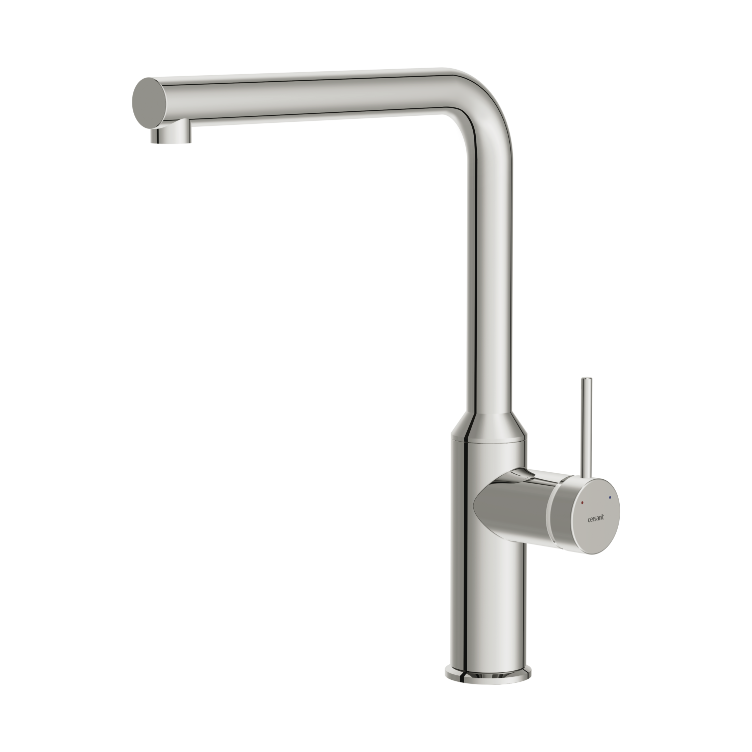 Смеситель для кухни Cersanit FLAVIS однорычажный хром (68239) - фото 1