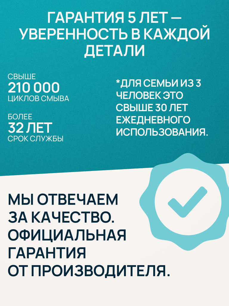 Арматура к смыв. бачку WAVE Варм.02 (WArm.02), хром кнопка (зал.клапан, унив., бок./нижн. подкл.1/2) (557749) - фото 6