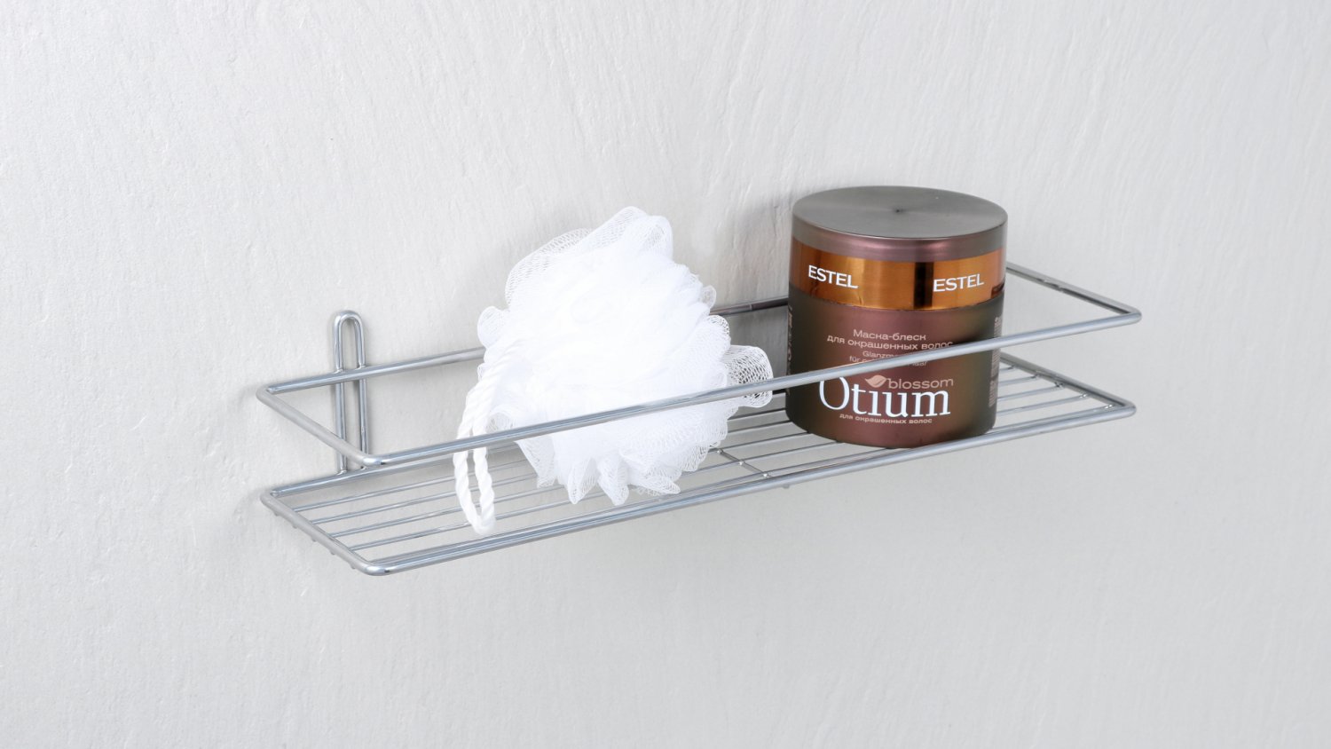 Полка Fixsen прямая одноэтажная цвет серый (FX-730-1) - фото 2