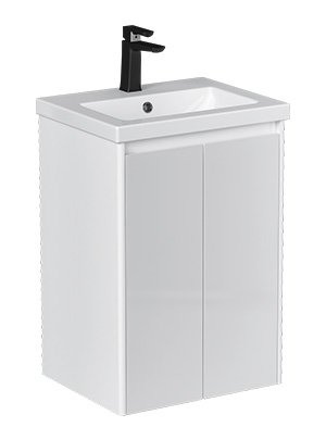 Тумба подвесная Velvex Klaufs 50.2D-616.216 под раковину Ц0000008205 (Como) (tp.KLA.COM.50.2D) - фото 1