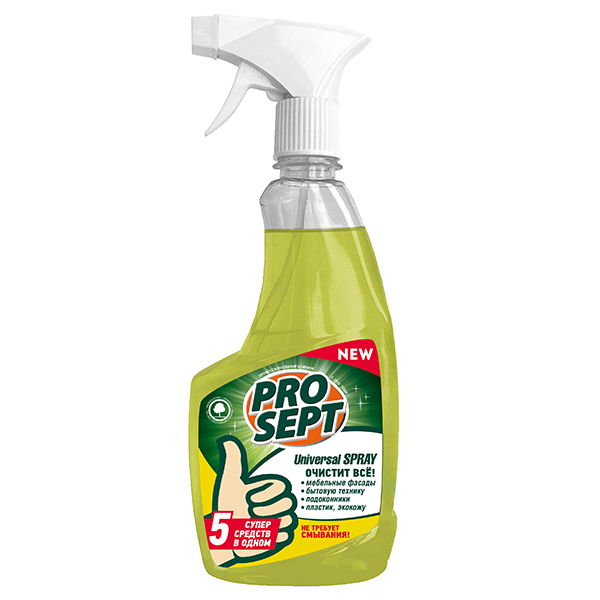 Универсальное моющее и чистящее средство PROSEPT Universal Spray 0,5л (105-00)