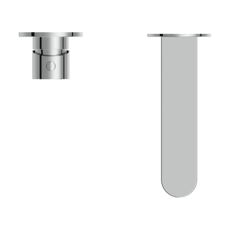 Смеситель для раковины CERSANIT OLIVA встраиваемый однорычажный хром (68975) - фото 6