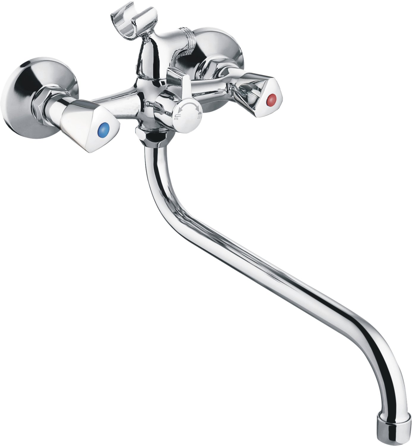 Смеситель для ванны Cron хром (CN2211-2) - фото 1