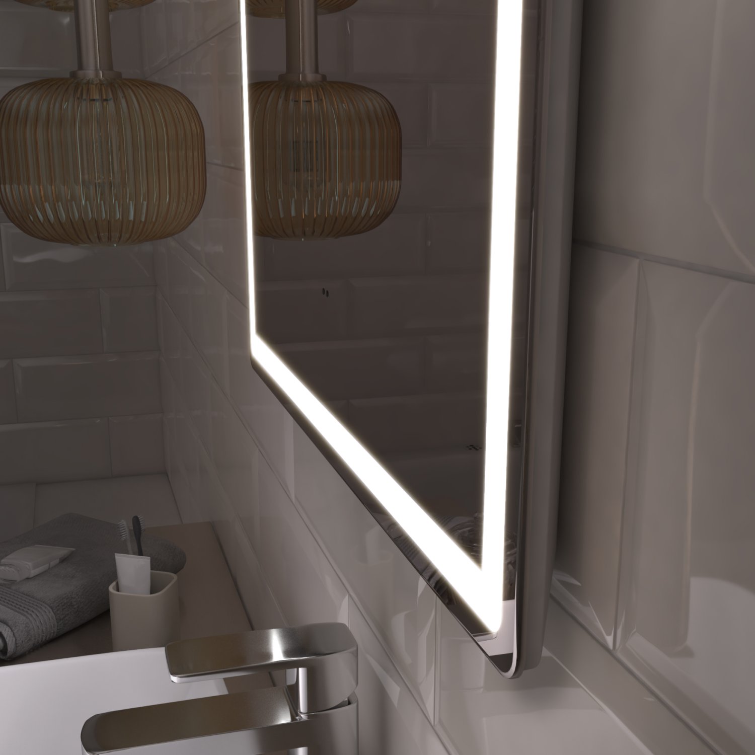 Зеркало VIGO Geometry Comfort 800 (62) - фото 2