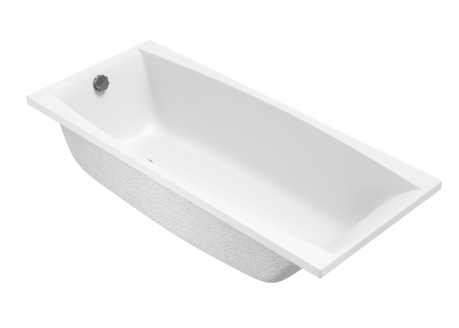 Ванна Cersanit  прямоугольная VIRGO 180x80 (64626) - фото 2