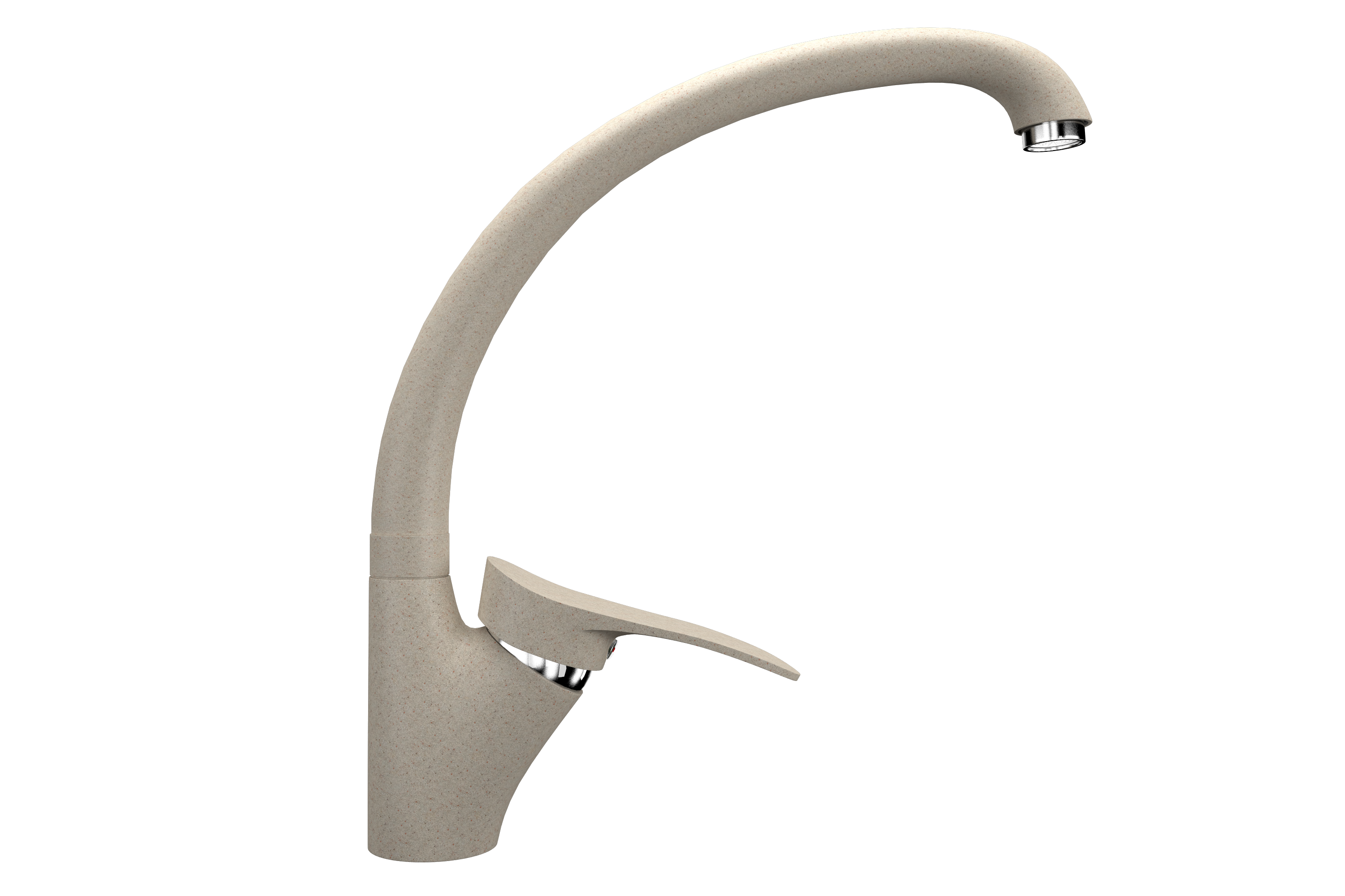 Смеситель для кухни ULGRAN Classic бежевый (U-001-328)