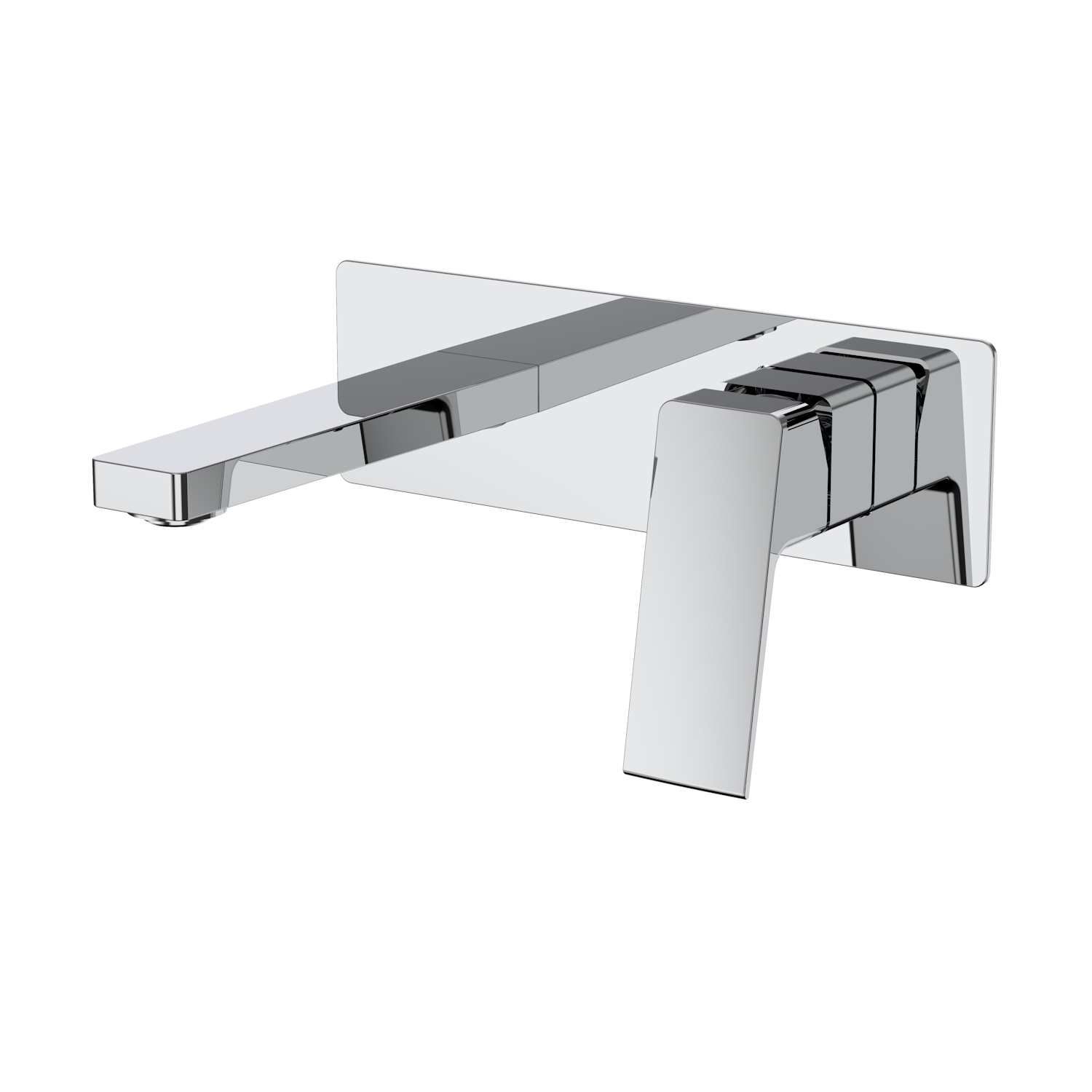 Смеситель Raglo для раковины встраиваемый монолитный, хром (R30.11)