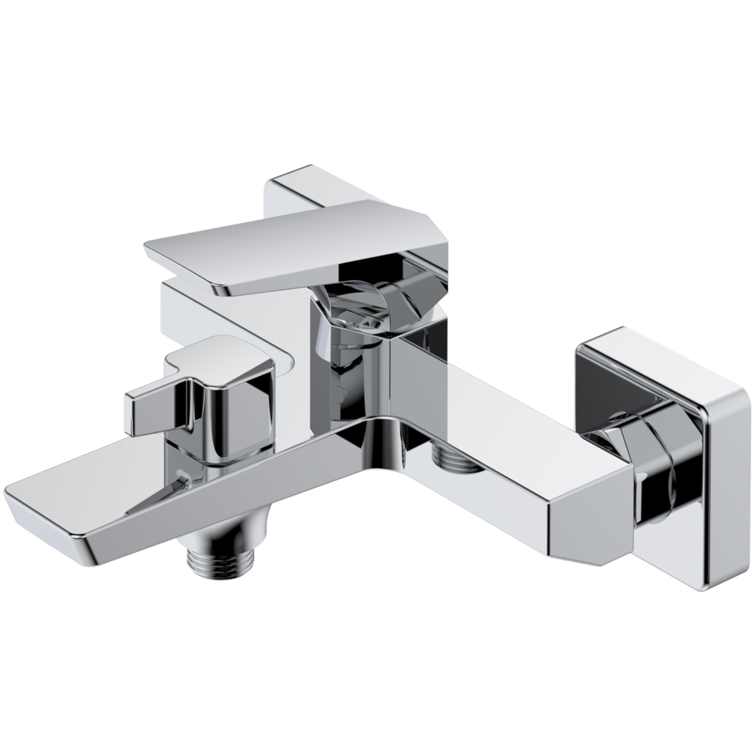 Смеситель для ванны HAIBA хром (HB60726) - фото 1