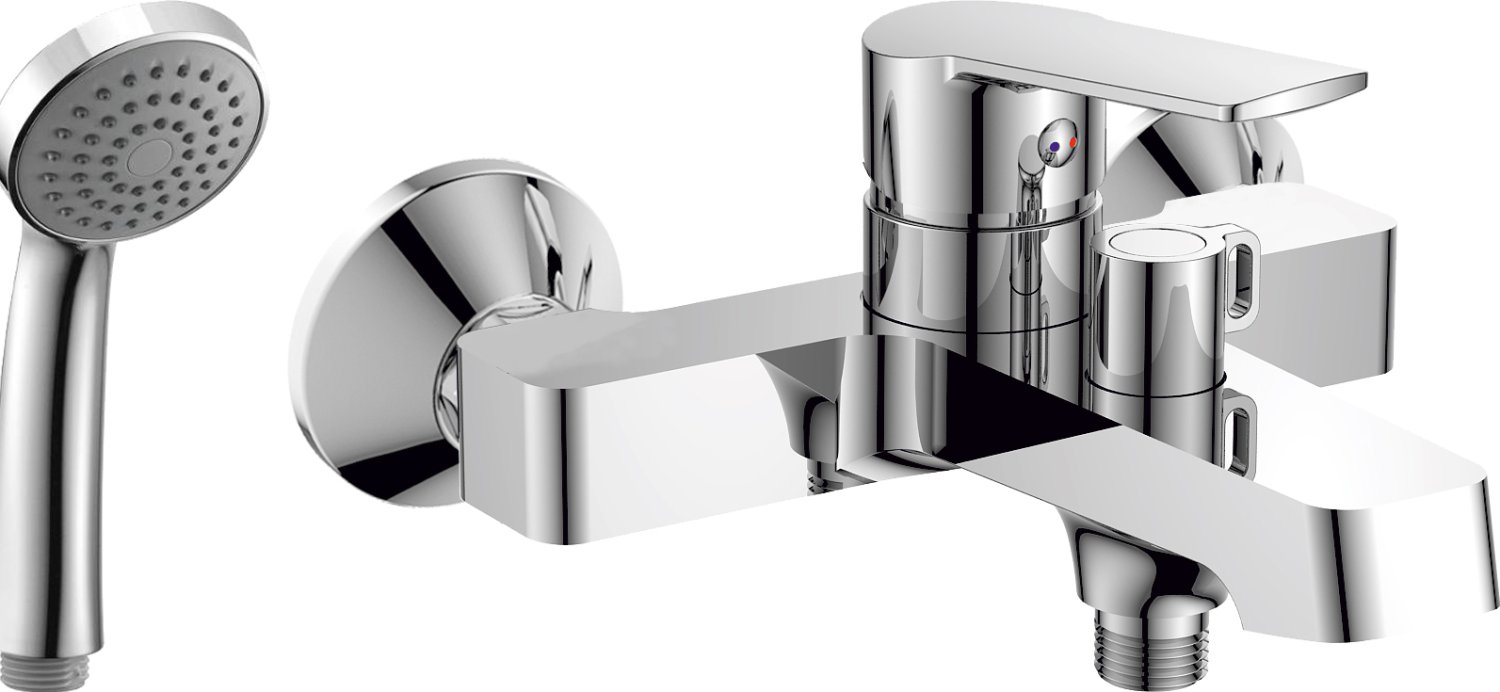 Смеситель для ванны с коротким изливом  RUSH Balearic (BA3935-44) - фото 1