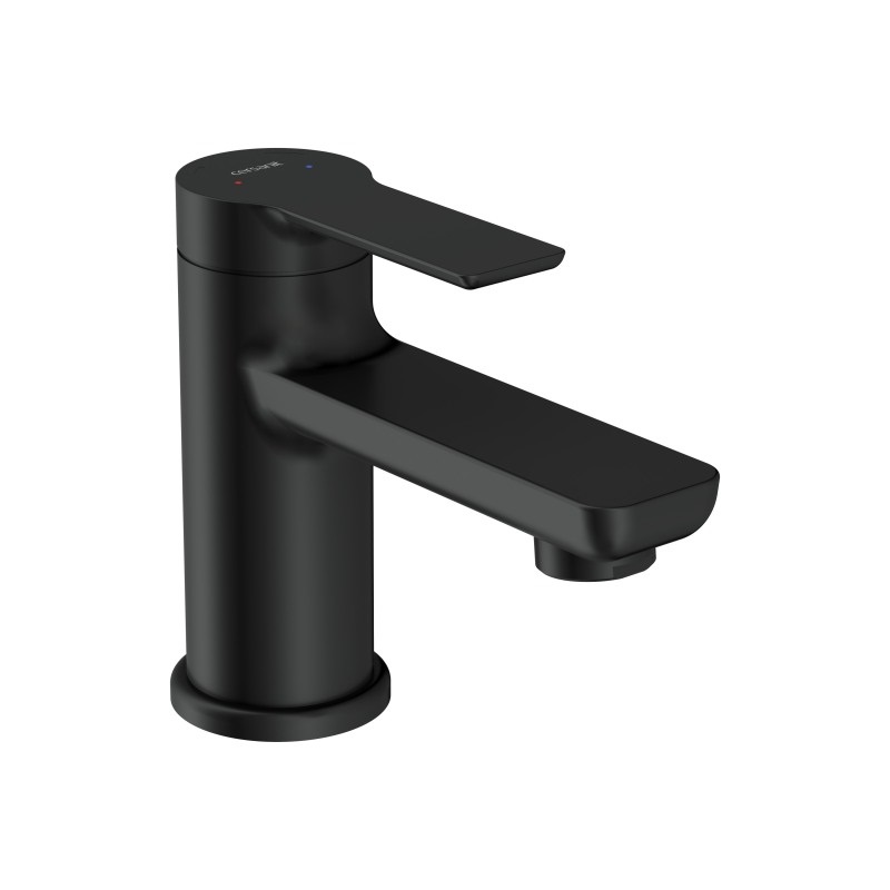 Смеситель для раковины CERSANIT VIBE однорычажный черный (68926) - фото 1