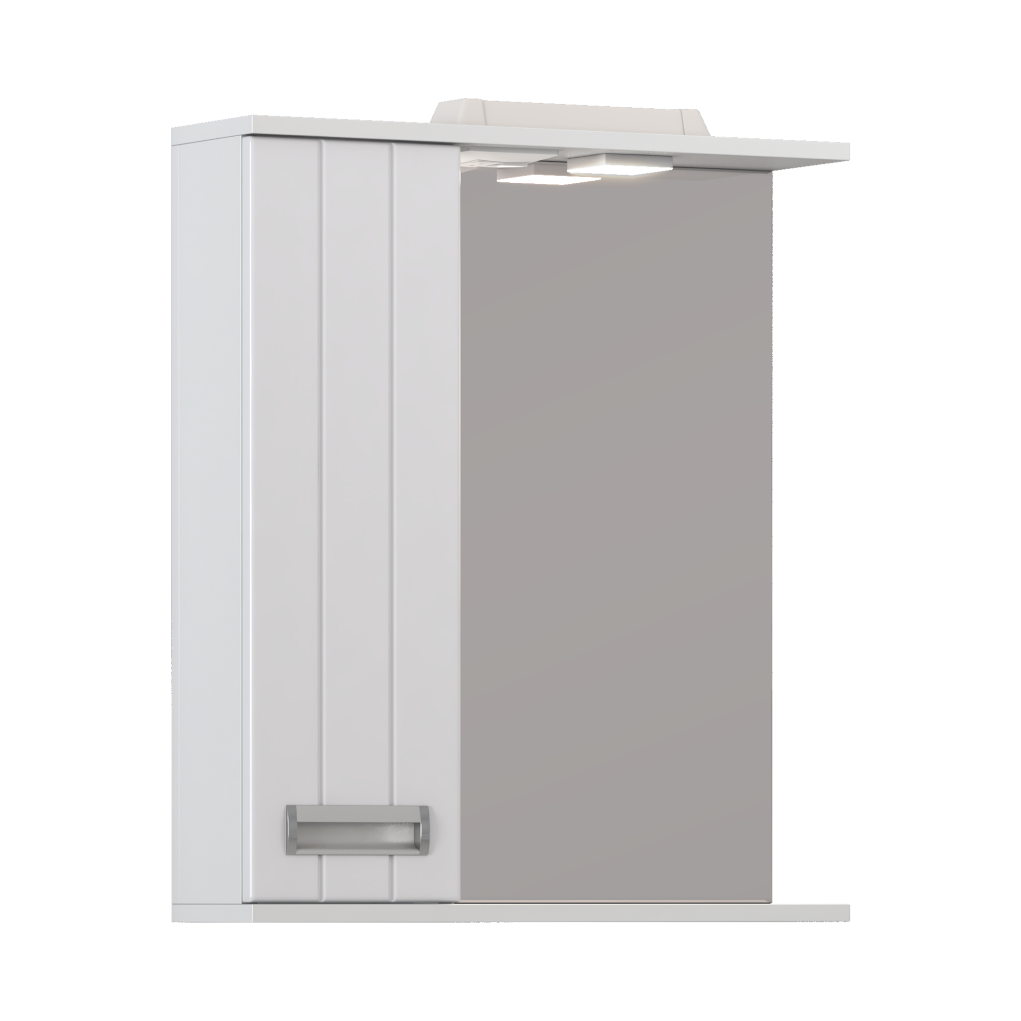 Шкаф VIGO навесной с зеркалом Diana 600 (левый) со спотом (z.DIA.60.L.El) - фото 1