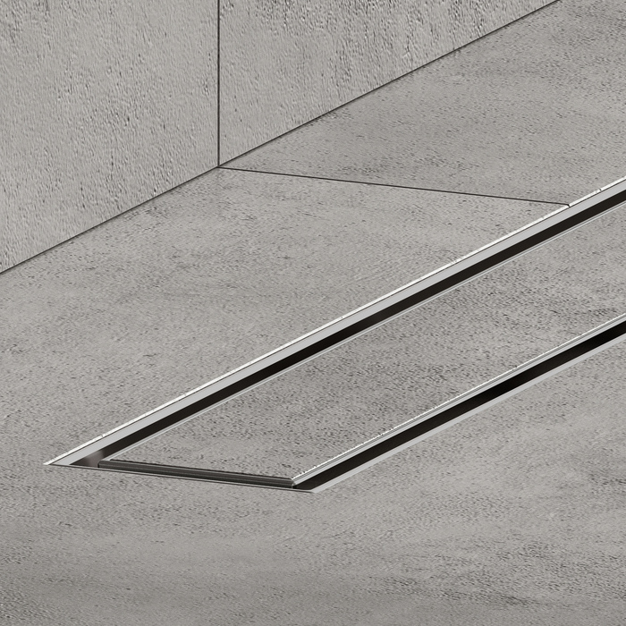 Лоток душевой IDDIS Perfex, сифон 360, комбинированный затвор, двухсторонняя решетка, 600мм, хром (975B6SB00DZ) - фото 4