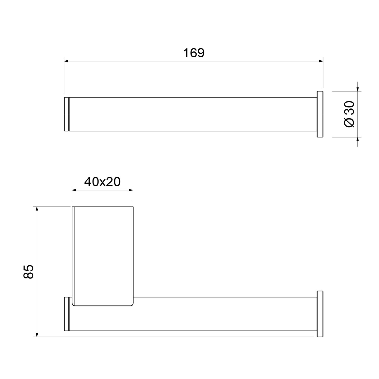Бумагодержатель Timo Luiro золото матовое (18541/17) - фото 2