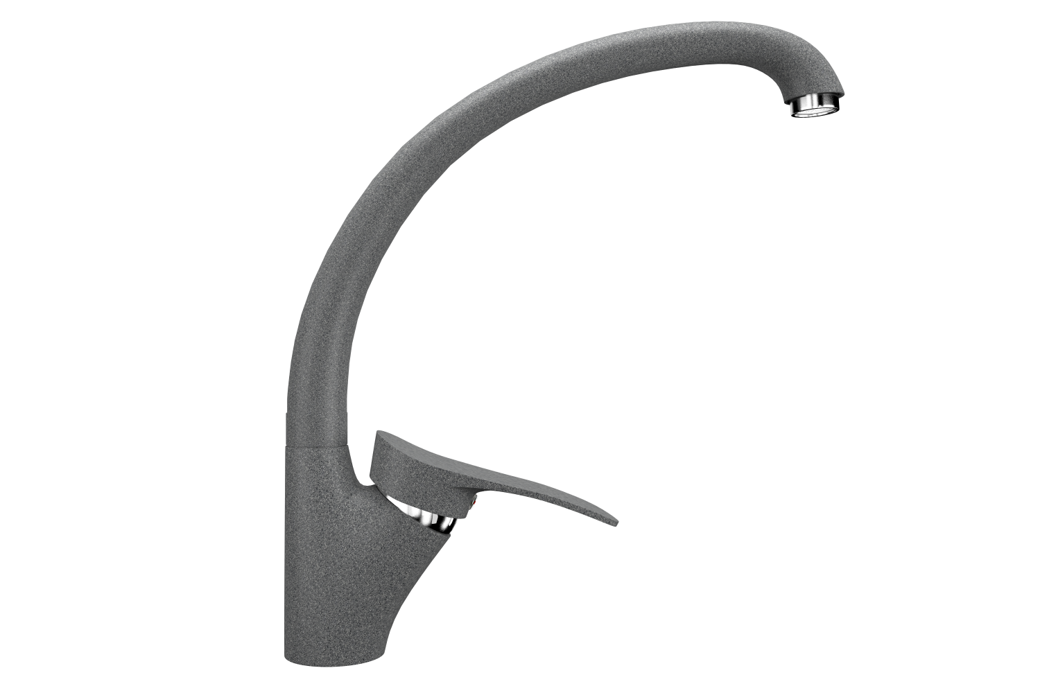 Смеситель для кухни ULGRAN Classic темно-серый (U-001-309) - фото 1