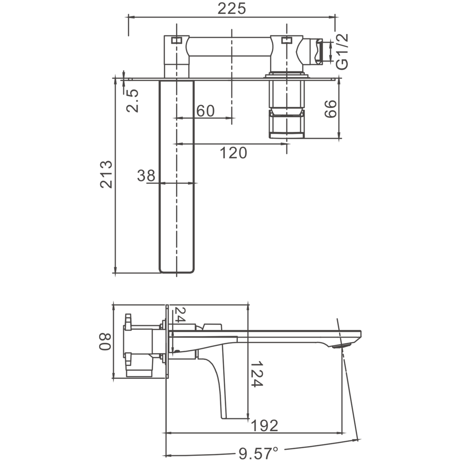 Смеситель для раковины BELZ цвет: хром (B14709) - фото 2