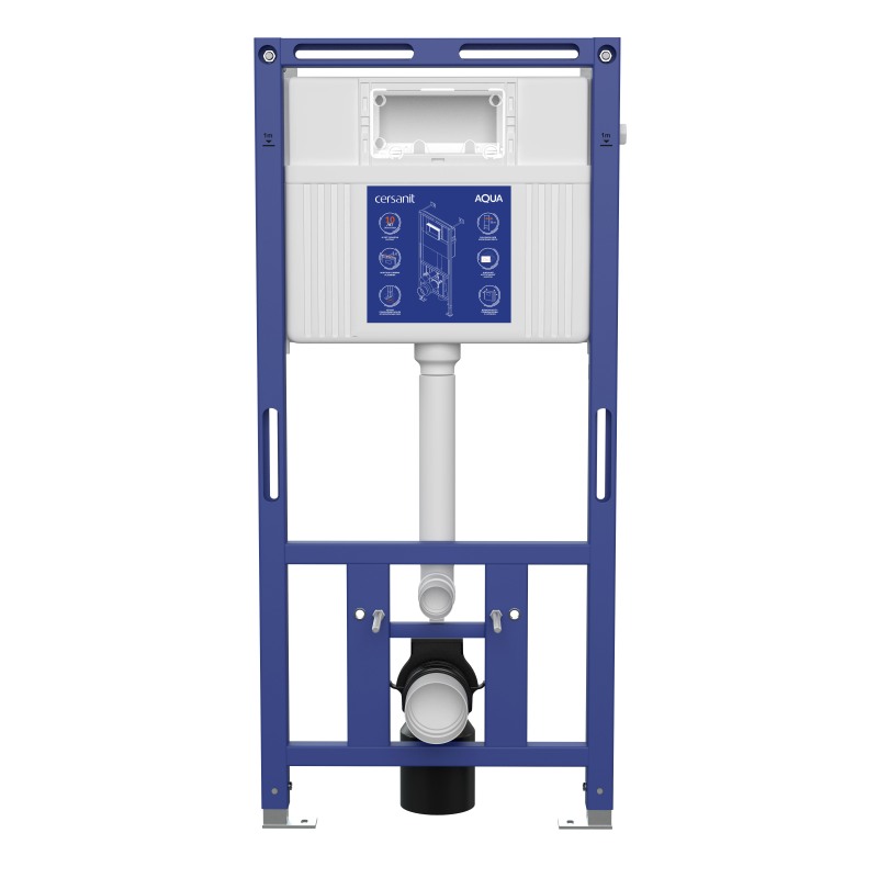 Инсталляция CERSANIT AQUA 50 PRIME М для унитаза механическая окрашенная (68179)