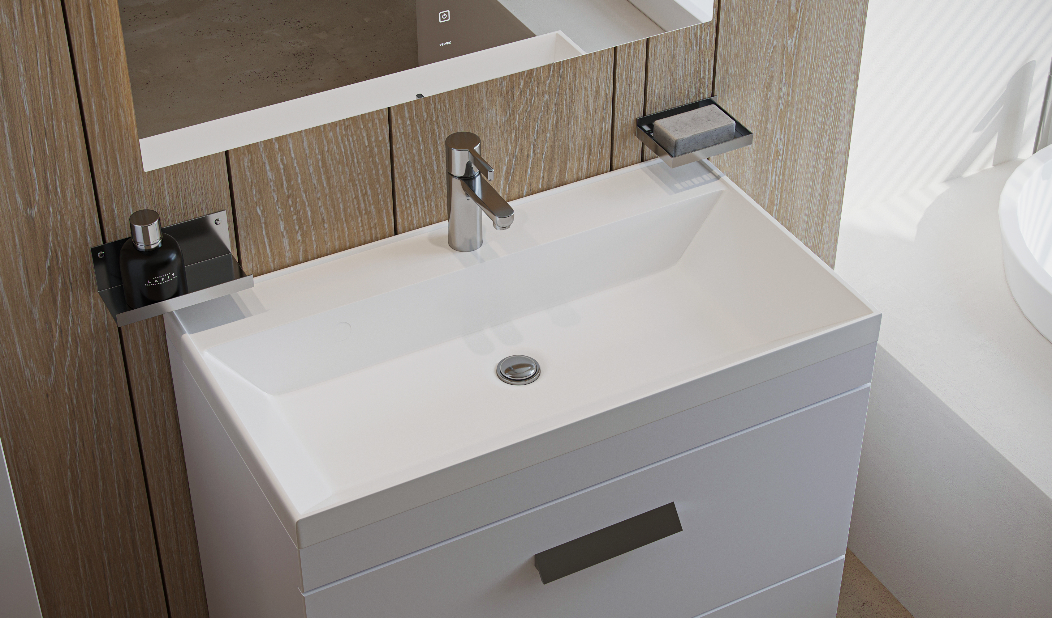 Раковина VIGO Classica 80 без перелива (Madera) (rkCla.80-81) - фото 2