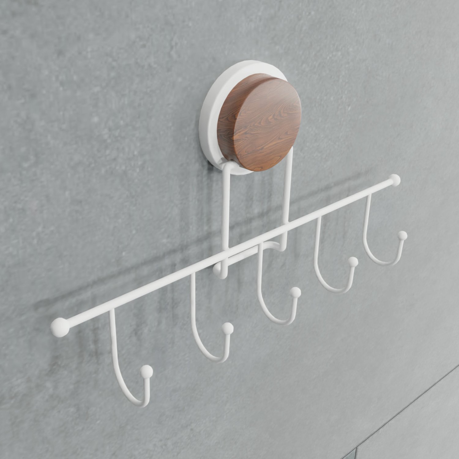 Планка 5 крючков Fixsen Magic White (FX-47005-5) - фото 2