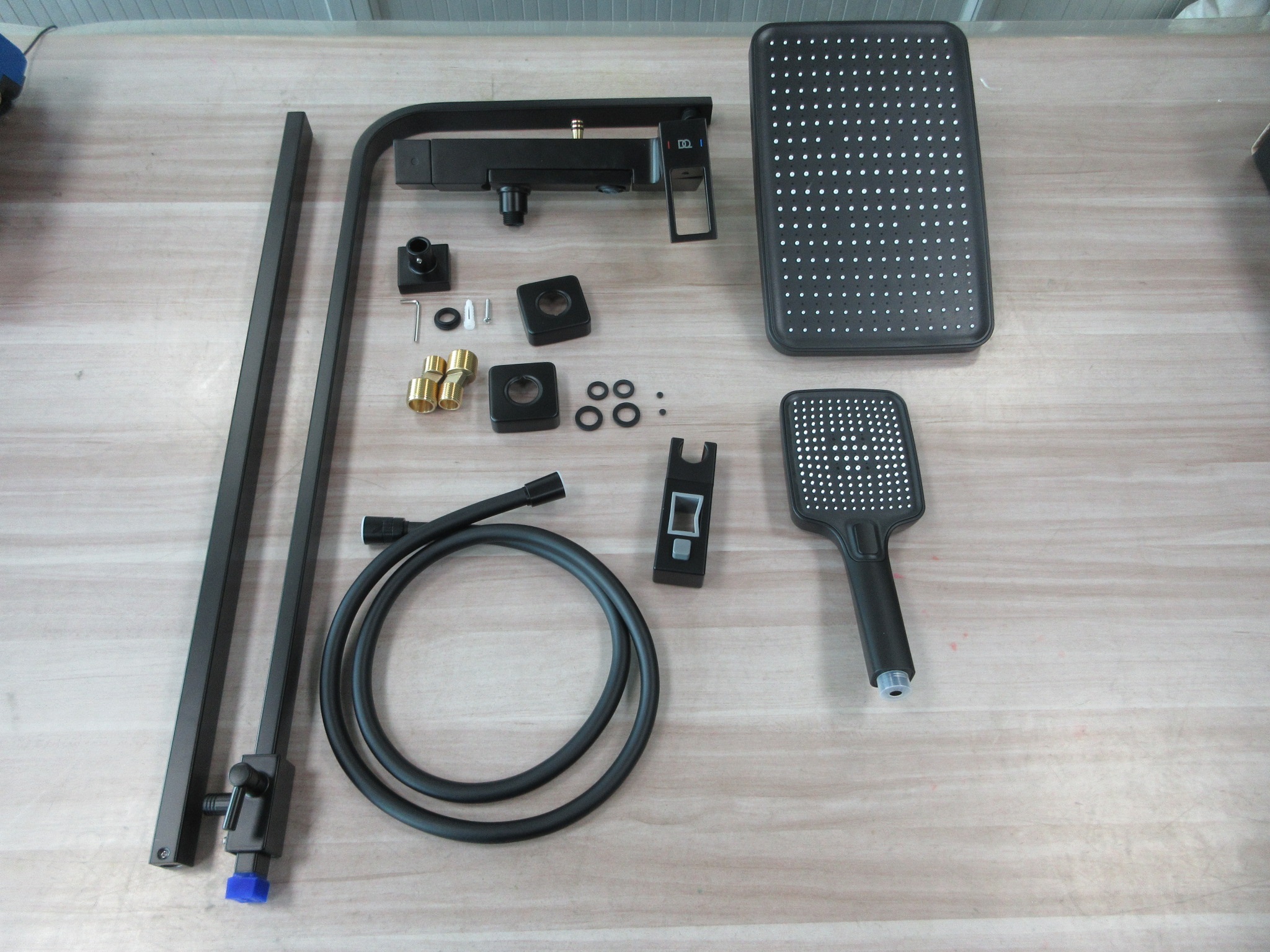 Душевая система со смесителем DQ Dortmund черный (DA1713705) - фото 6