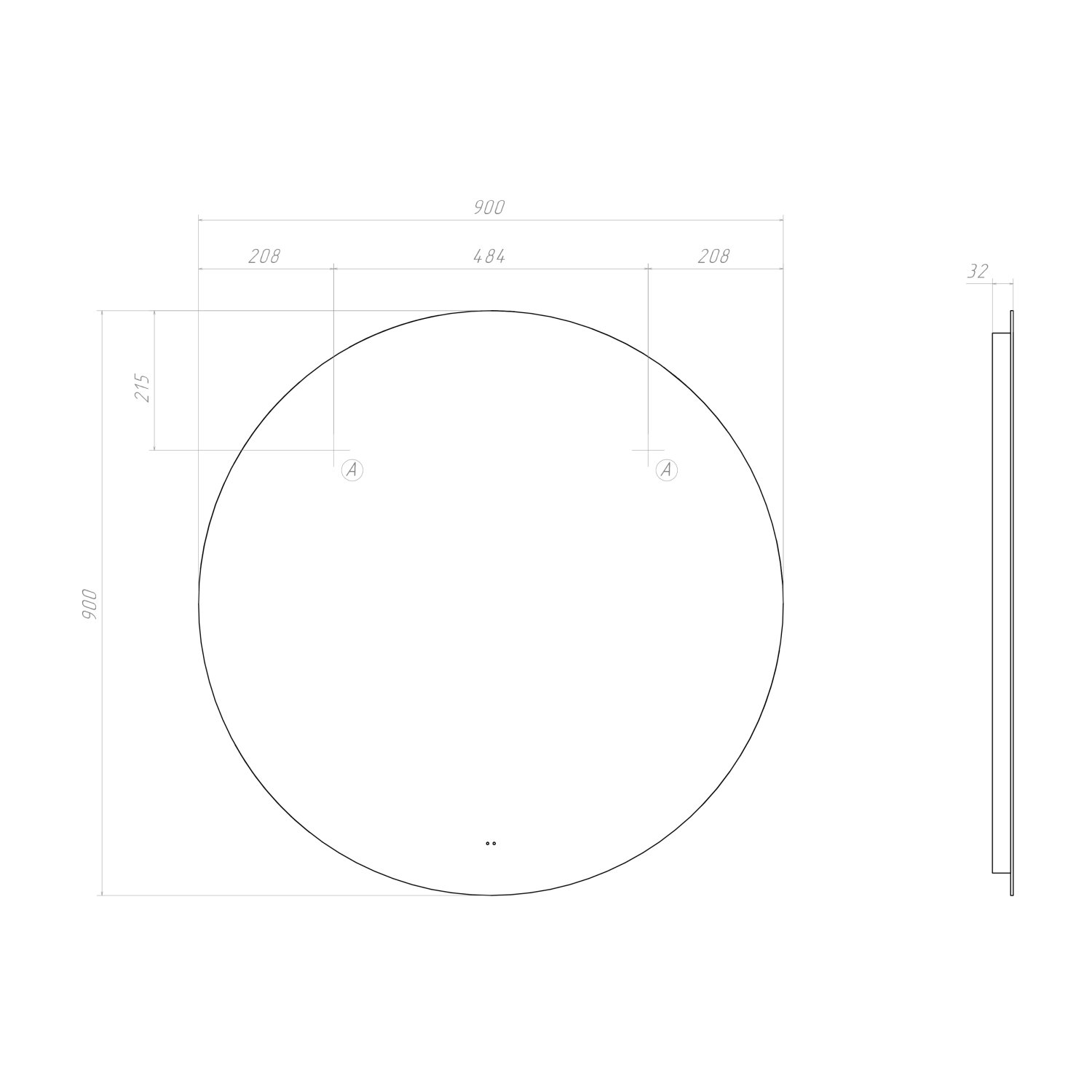 Зеркало VIGO Otti Classic 900 (086) - фото 3