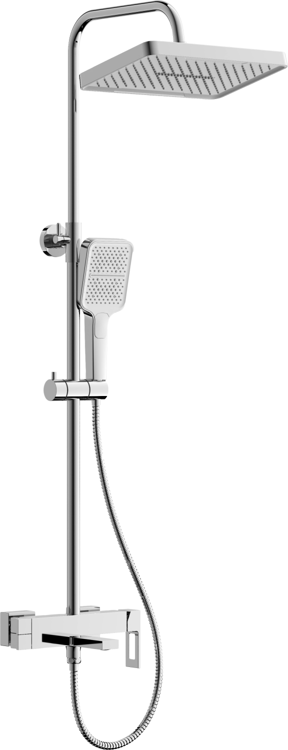Душевая система BELZ хром (B24658) - фото 1