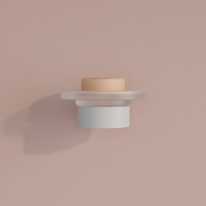 Мыльница, нержавеющая сталь, Petite, белый матовый, IDDIS, PETWTSGi42 - фото 8